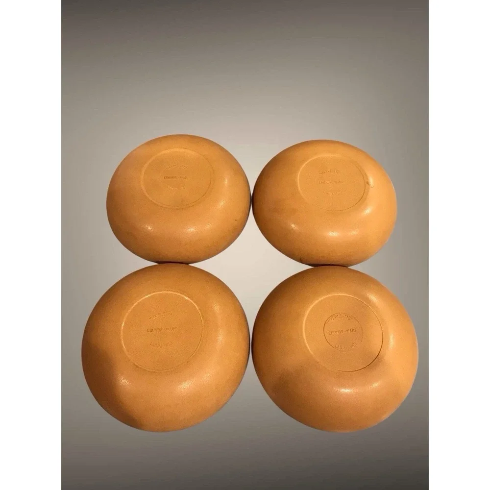 VINTAGE Maple-Tex Connor-Ware Mid-Century 1950's Bowl Bowls‎ Set Of 4 Rare HTF